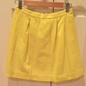 ☀️ Beautiful sunshine yellow J. Crew skirt☀️